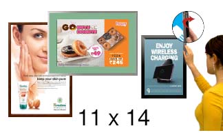 11x14 Frames | All Styles of 11x14 Snap Frames and Poster Displays