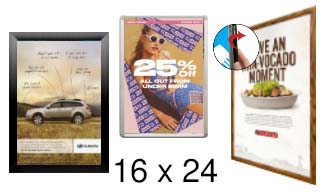 16x24 Frames | All Styles of 16x24 Snap Frames and Poster Displays