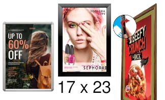17x23 Frames | All Styles of 17x23 Snap Frames and Poster Displays