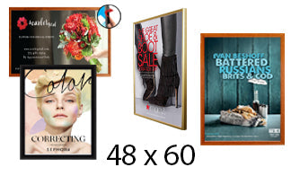48x60 Frames | All Styles of 48x60 Snap Frames and Poster Displays