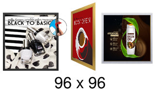 96x96 Frames | All Styles of 96x96 Poster Frames and Poster Displays