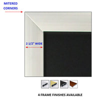 A-FRAME 24 x 48 POSTER STAND HAS 2 1/2" WIDE SIGN FRAME with MITERED CORNERS