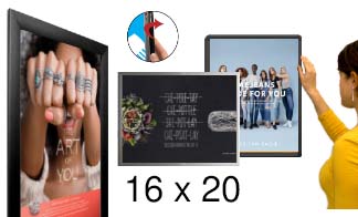 16x20 Frames | All Styles of 16x20 Snap Frames and Poster Displays
