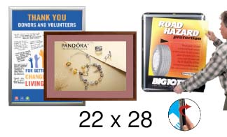 22x28 Frames | All Styles of 22x28 Snap Frames and Poster Displays
