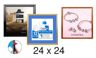 24x24 Frames | All Styles of 24x24 Snap Frames and Poster Displays