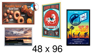 48x96 Frames | All Styles of 48x96 Snap Frames and Poster Displays