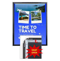 30 x 40 SwingSnaps Front Loading Poster Snap Frames (1 1/4" Mitered Corners)
