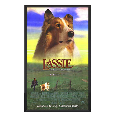 SNAP OPEN POSTER GRIP FRAMES 28x44 (SHOWN in BLACK)