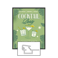 MINI 18x24 Poster Snap Frames (.60" Wide Frame Profile)