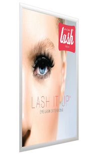 Amazing Lash 20" x 24" White Poster Snap Frames