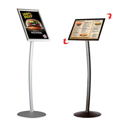 Modulex Sign Frame Stand Adjustable Floor Sign Holders for Dynamic Displays – SnapFrames4Sale