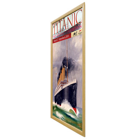 40x60 Extra Large Sign Frame  Economical Beveled Slide-In Metal Frame –  SwingFrames4Sale