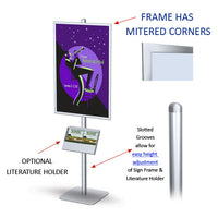 POSTO-STAND™ 24x36 Sign Stand Poster Display