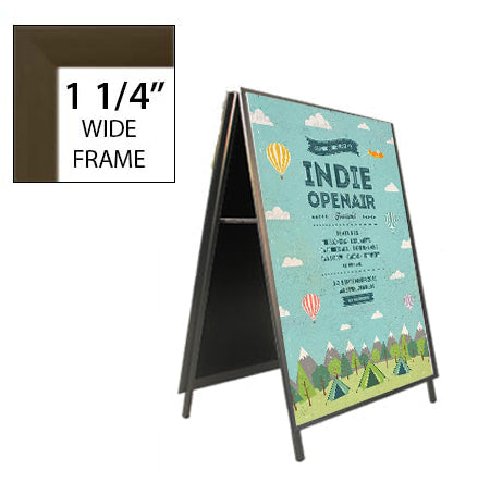 A-Frame 36x48 Sign Holder | Snap Frame 1 1/4" Wide