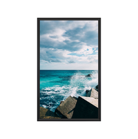 Extra Large and Deep 48x60 Poster Snap Frame with 1 5/8" Wide Metal Profile for Mounted Graphics on 3/8" and 1/4" Thick Boards