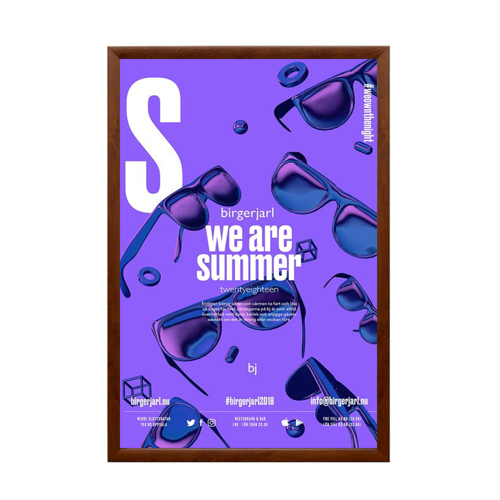 Poster Snap Frames with 1 1/4