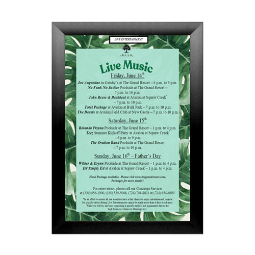 SUPER WIDE Snap Open 16 x 16 Frames (2 1/2" Profile for MOUNTED GRAPHICS)