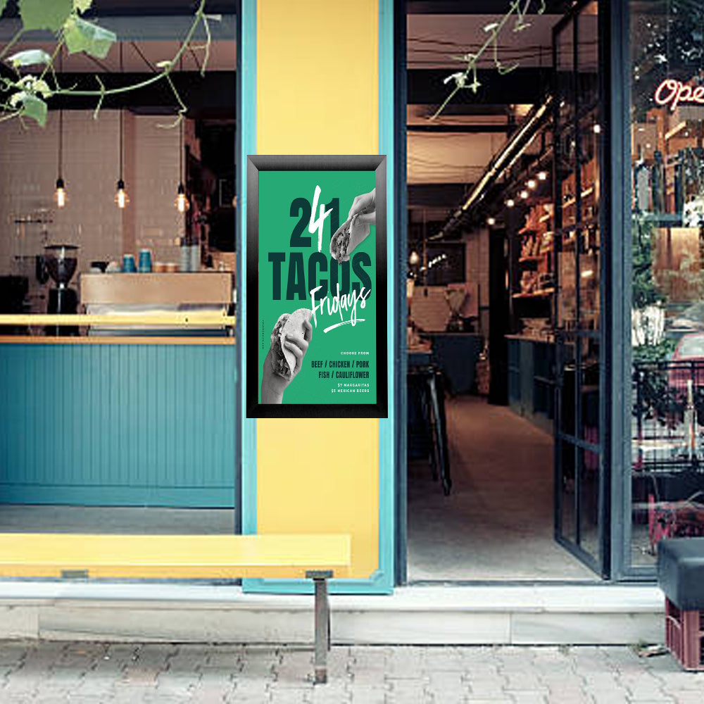 SMAPパネル 24x32 Silver Snapezo® Snap Frame - 1.25