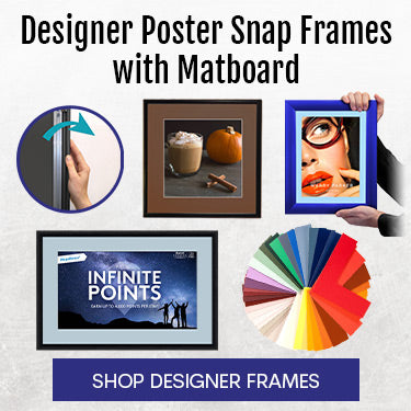 Classic Style Movie Poster Frames 16x20 with Mat Board - Metal Picture  Frame – PosterDisplays4Sale