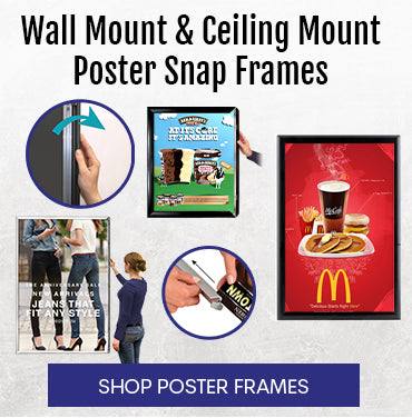 Classic Style Movie Poster Frames 16x20 with Mat Board - Metal Picture  Frame – PosterDisplays4Sale