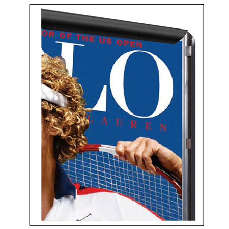 36 x 48 SwingSnap Front Loading Poster Snap Frame | Classic 1 1/4 Metal  Profile with Mitered Corners