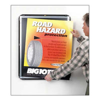 28x44 SwingSnap Poster Snap Frame with 1 1/4"-Wide Mitered Aluminum Snap Open Frame Profile