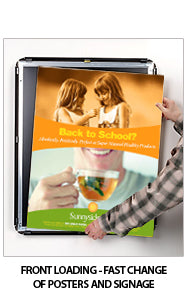 Snap Frames 8.5x11 are Ideal Changeable Frames for Posters 8.5 x 11