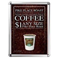 18 x 24 Poster Snap Frame, 1 1/4" Wide Silver Metal Frame Profile with Smooth Rounded Corners