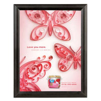 Budget-Friendly 17x22 Snap Frame Poster Sign Frames 1" Wide | Black Frame with Mitered Corners
