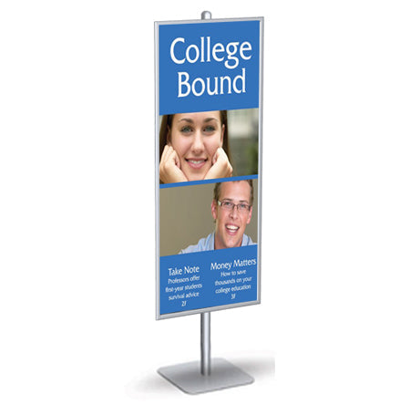 POSTO-STAND™ Snap Frame Poster Sign Stand 22x56 (SINGLE SIDED)