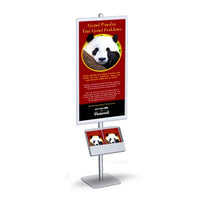 POSTO-STAND 8 Foot Snap Frame Poster Sign Stand 22x56 (SINGLE SIDED)