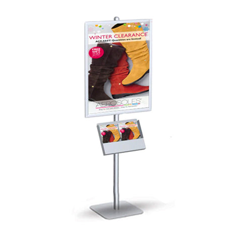 POSTO-STAND™ 8 Foot Standing Poster Display 24x36 with Snap Frame –  SnapFrames4Sale