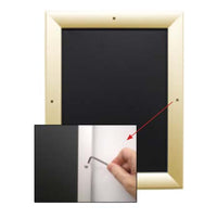 EXTRA LARGE - EXTRA DEEP 48x48 Poster Snap Frames with Security Screws (for MOUNTED GRAPHICS)